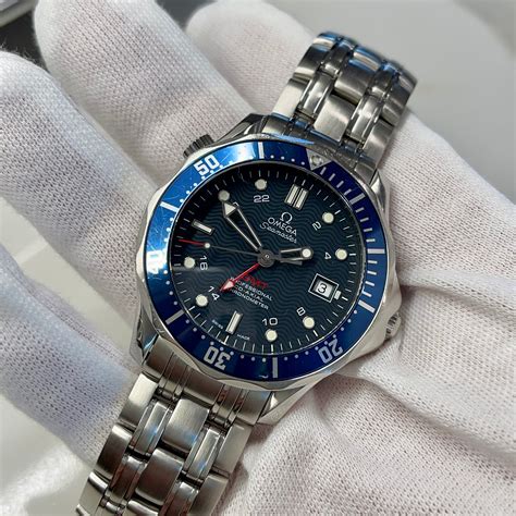 omega seamaster gmt blue